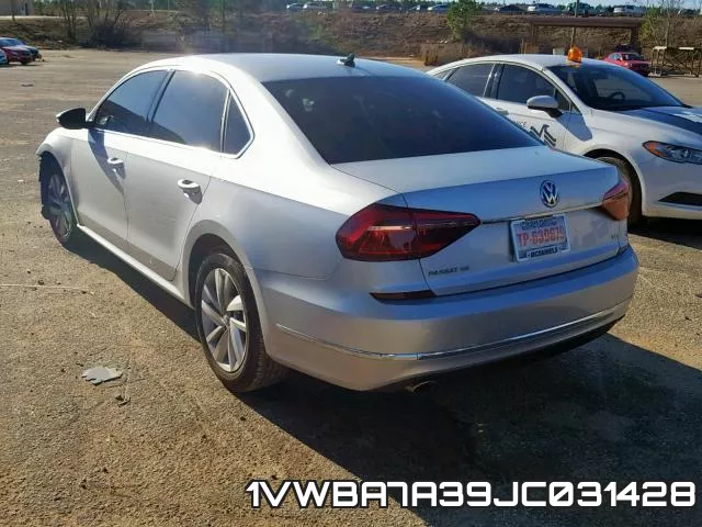 1VWBA7A39JC031428 фото 4