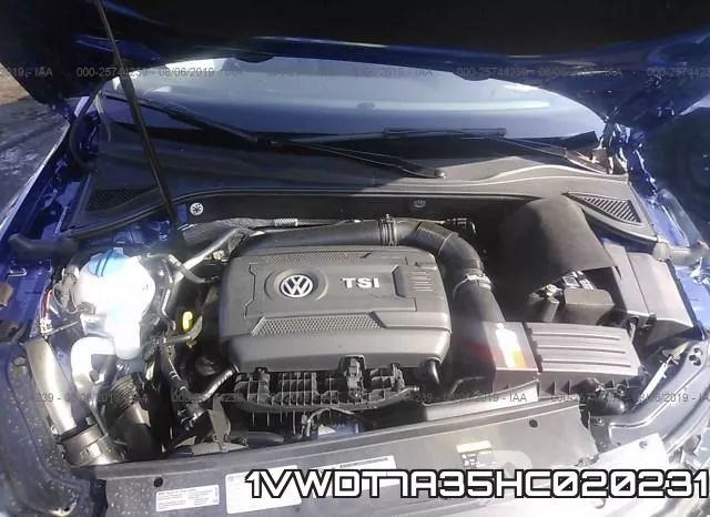 1VWDT7A35HC020231 фото 2