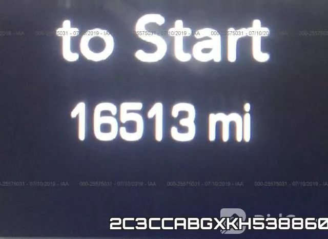 2C3CCABGXKH538860 фото 7