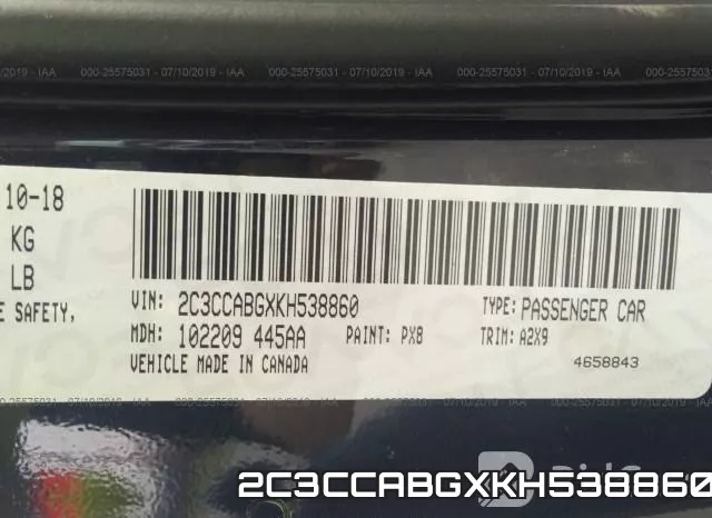 2C3CCABGXKH538860 фото 9