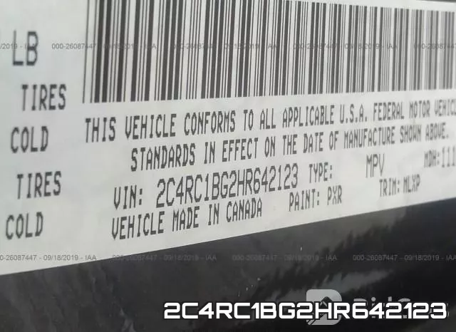2C4RC1BG2HR642123 фото 10
