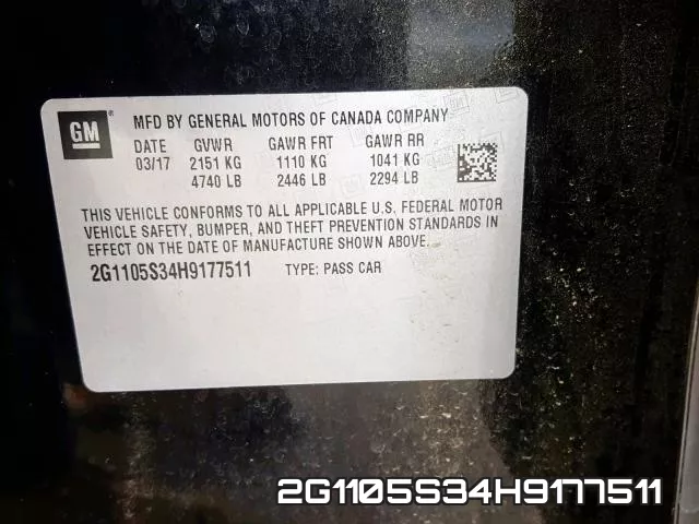 2G1105S34H9177511 фото 2