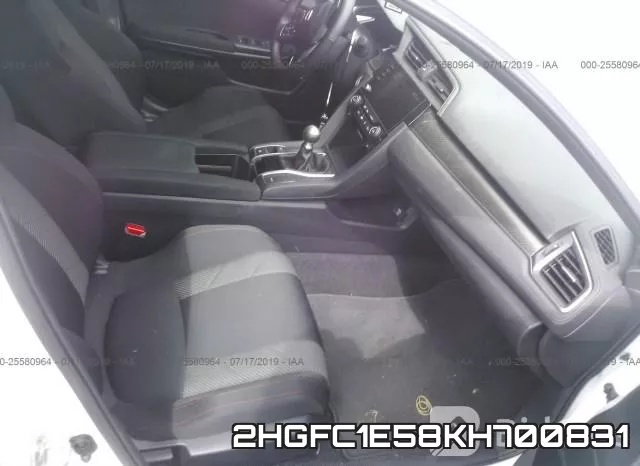 2HGFC1E58KH700831 фото 6