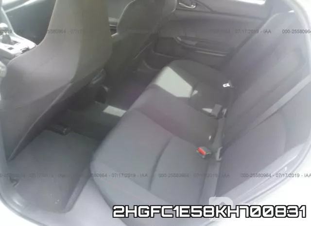 2HGFC1E58KH700831 фото 9