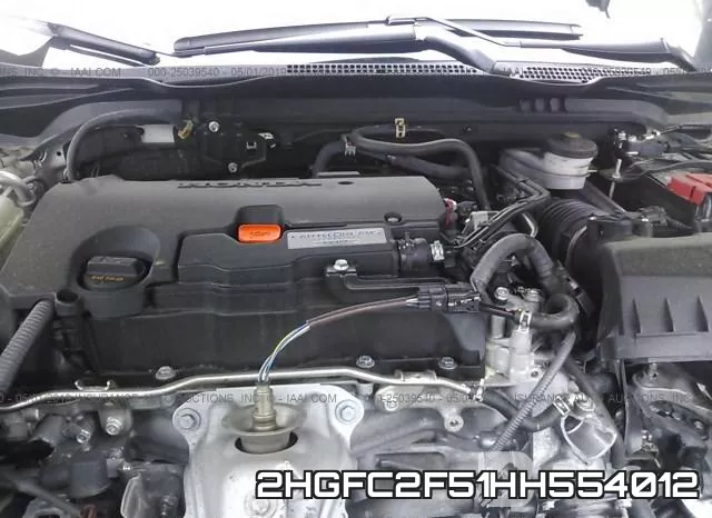 2HGFC2F51HH554012 фото 2