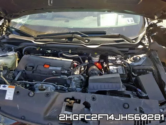 2HGFC2F74JH560281 фото 8