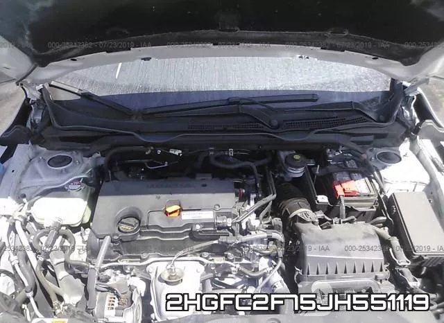 2HGFC2F75JH551119 фото 2
