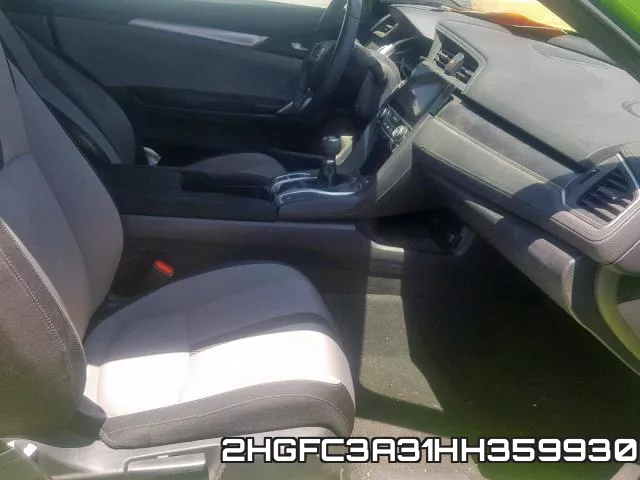 2HGFC3A31HH359930 фото 6