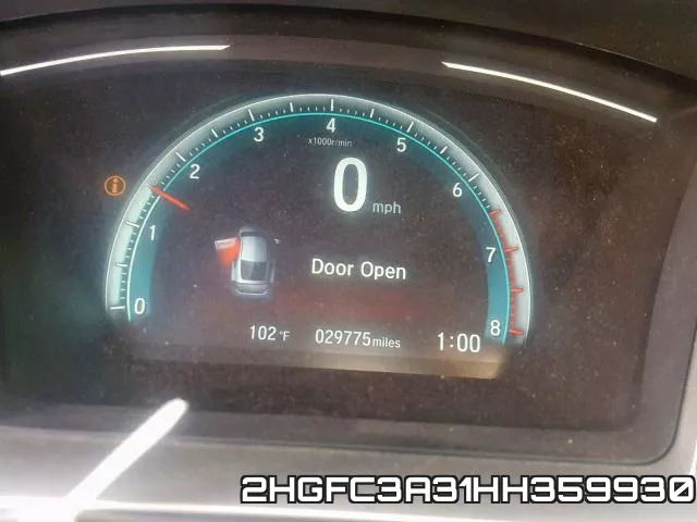 2HGFC3A31HH359930 фото 9