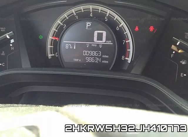 2HKRW5H32JH410773 фото 8