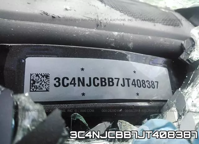 3C4NJCBB7JT408387 фото 10