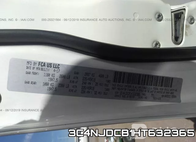 3C4NJDCB1HT632365 фото 10