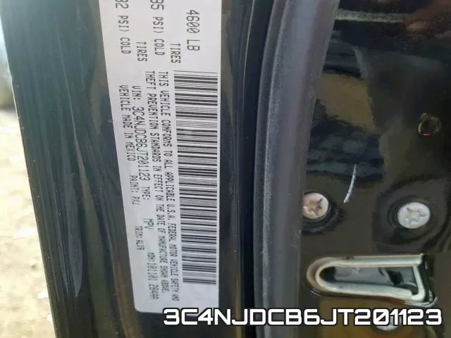3C4NJDCB6JT201123 фото 2