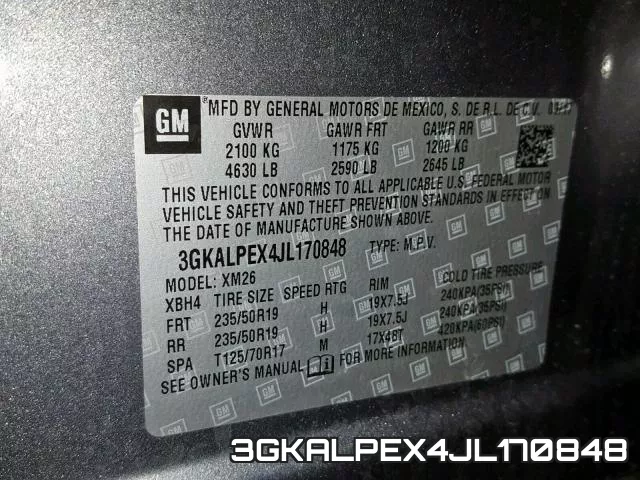 3GKALPEX4JL170848 фото 2