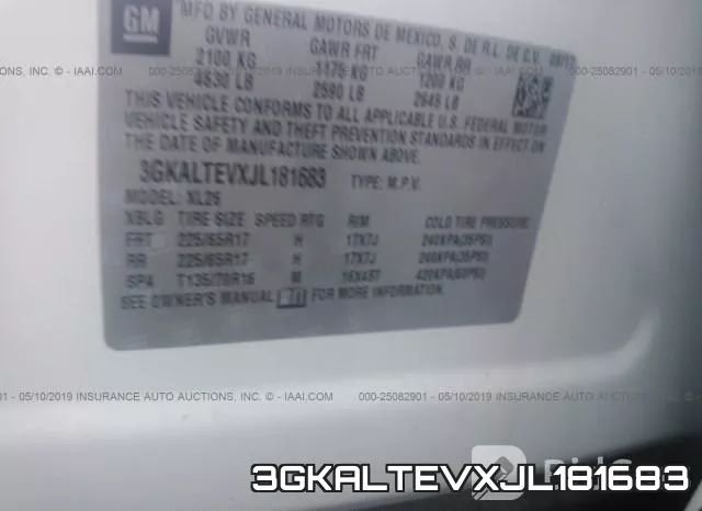 3GKALTEVXJL181683 фото 10