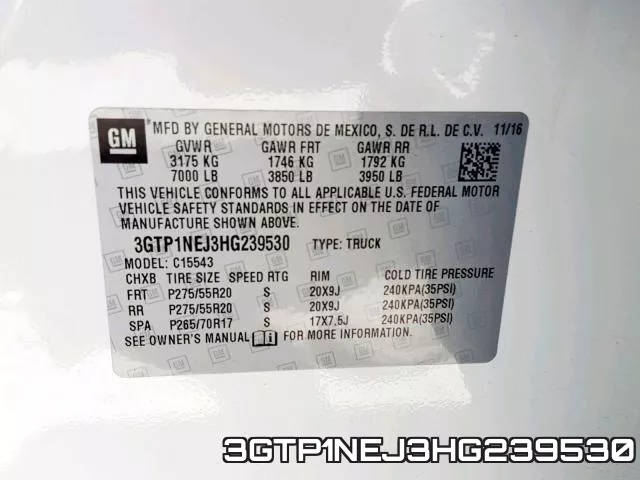 3GTP1NEJ3HG239530 фото 2
