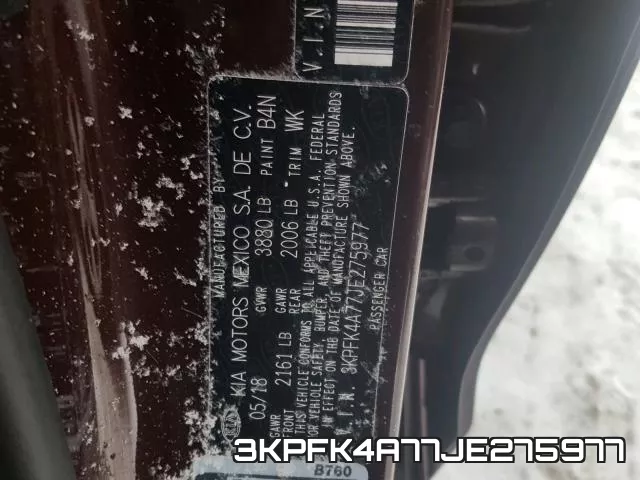 3KPFK4A77JE275977 фото 2