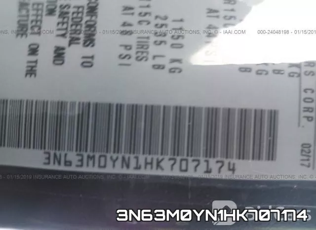 3N63M0YN1HK707174 фото 10