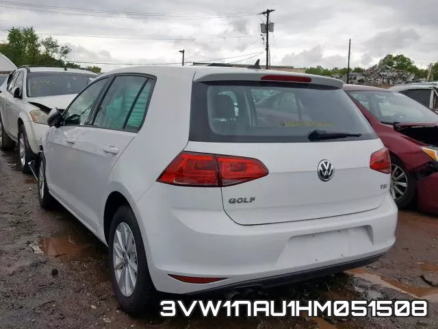 3VW117AU1HM051508 фото 4