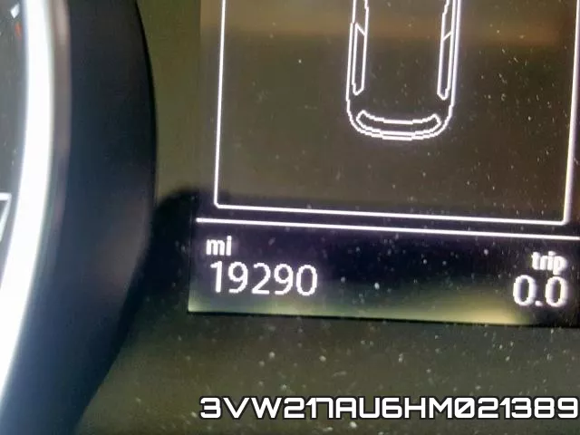 3VW217AU6HM021389 фото 9