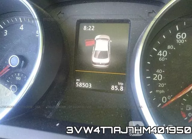 3VW4T7AJ7HM401950 фото 8