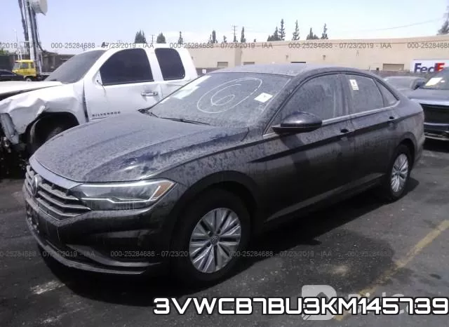 3VWCB7BU3KM145739 фото 3
