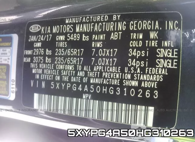 5XYPG4A50HG310263 фото 10