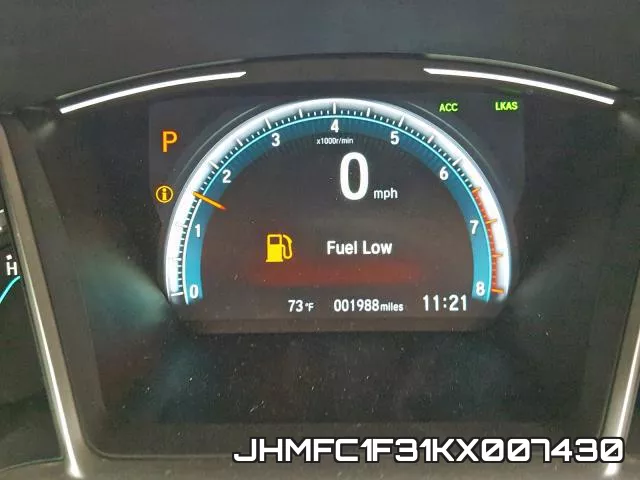 JHMFC1F31KX007430 фото 8