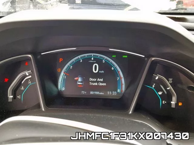 JHMFC1F31KX007430 фото 9
