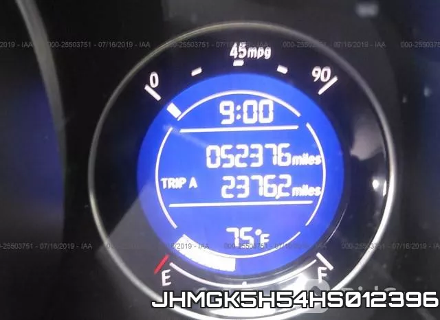 JHMGK5H54HS012396 фото 8