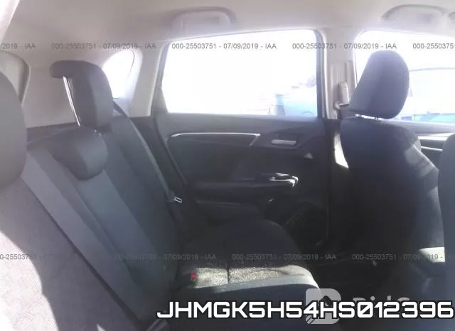 JHMGK5H54HS012396 фото 9
