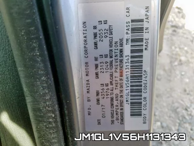 JM1GL1V56H1131343 фото 2