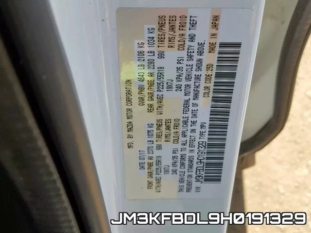 JM3KFBDL9H0191329 фото 2