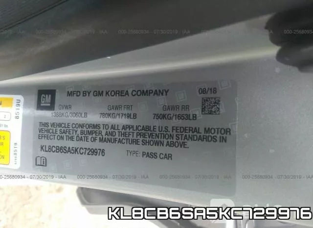 KL8CB6SA5KC729976 фото 10