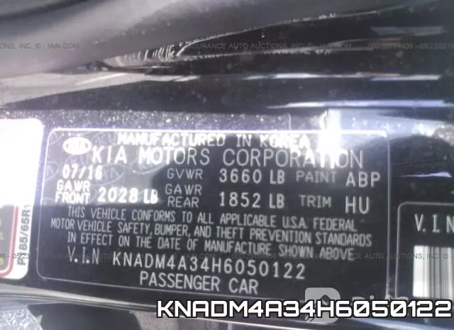 KNADM4A34H6050122 фото 10
