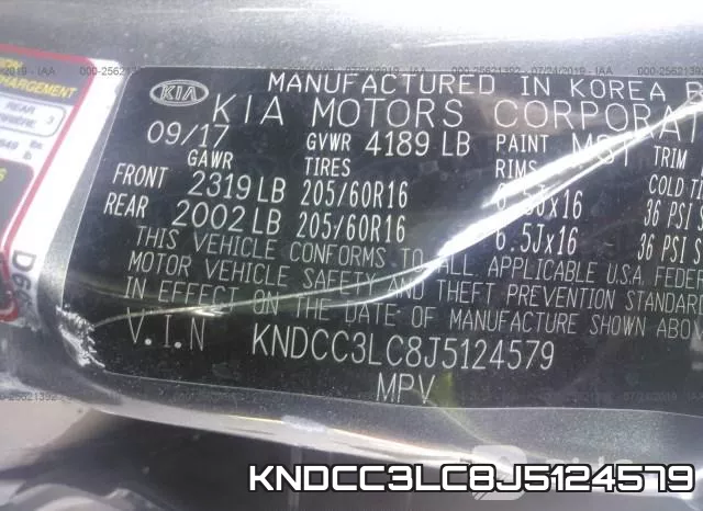 KNDCC3LC8J5124579 фото 10