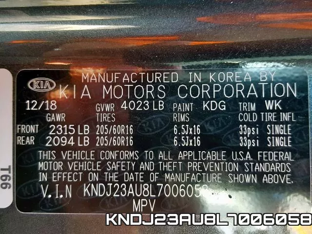 KNDJ23AU8L7006058 фото 2