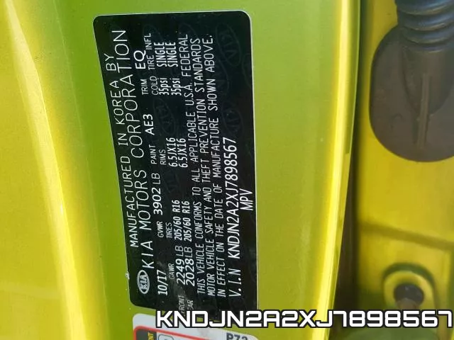 KNDJN2A2XJ7898567 фото 2