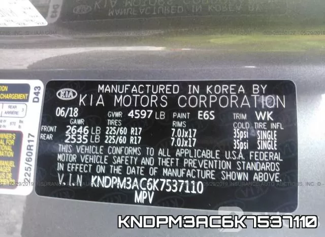 KNDPM3AC6K7537110 фото 10