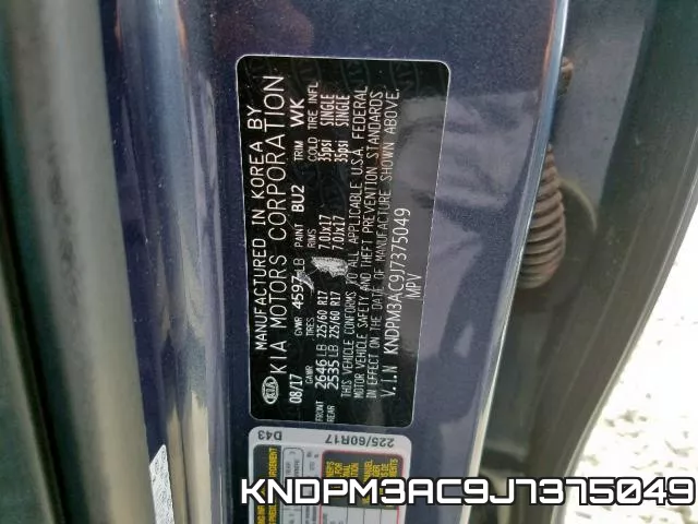 KNDPM3AC9J7375049 фото 2