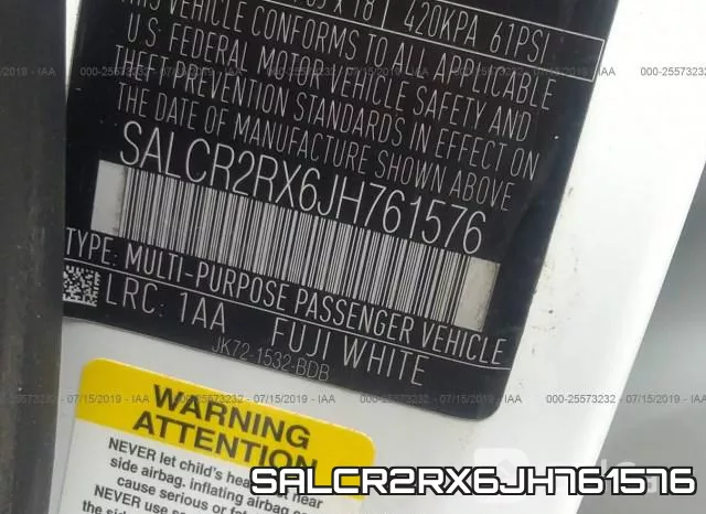 SALCR2RX6JH761576 фото 10