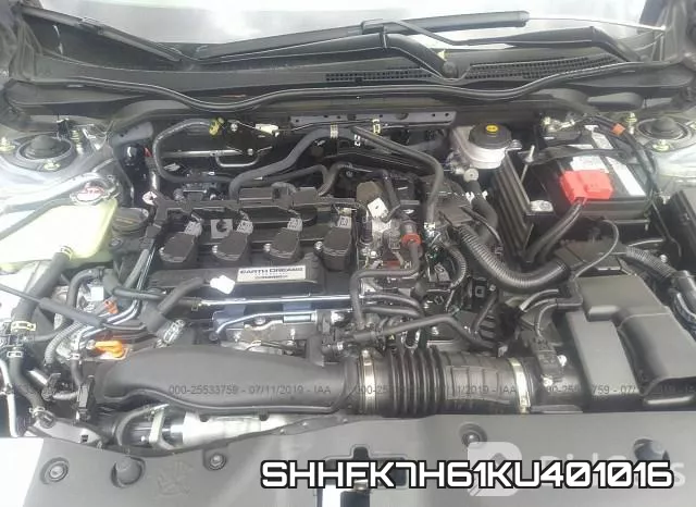 SHHFK7H61KU401016 фото 2
