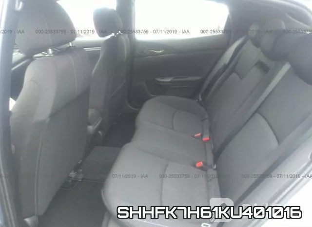 SHHFK7H61KU401016 фото 9