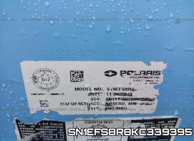 SN1EFS8R8KC339395 фото 10