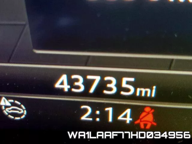 WA1LAAF77HD034956 фото 9