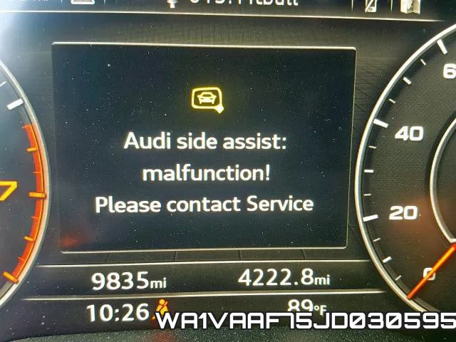 WA1VAAF75JD030595 фото 9