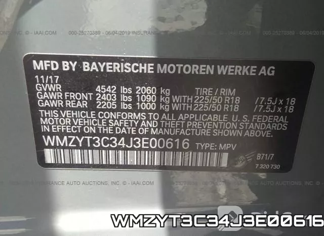 WMZYT3C34J3E00616 фото 10
