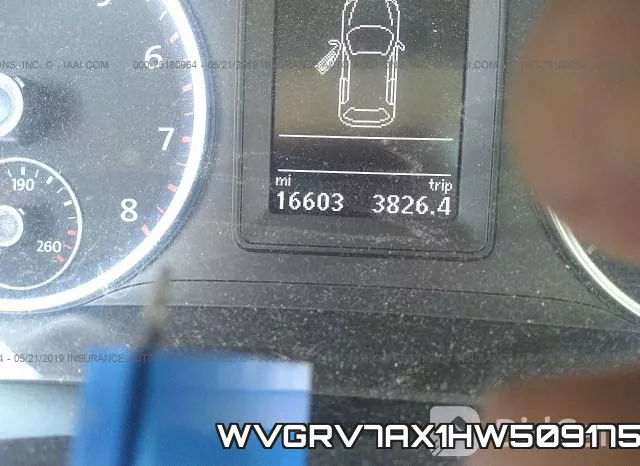 WVGRV7AX1HW509175 фото 8