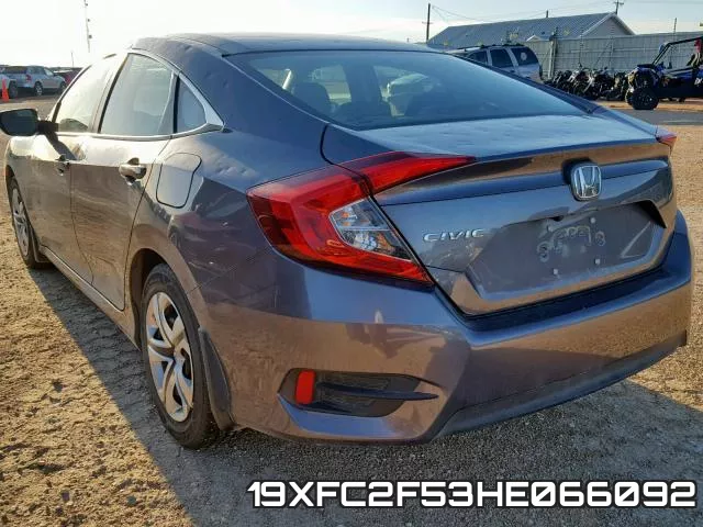 19XFC2F53HE066092 фото 4
