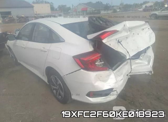 19XFC2F60KE018923 фото 4
